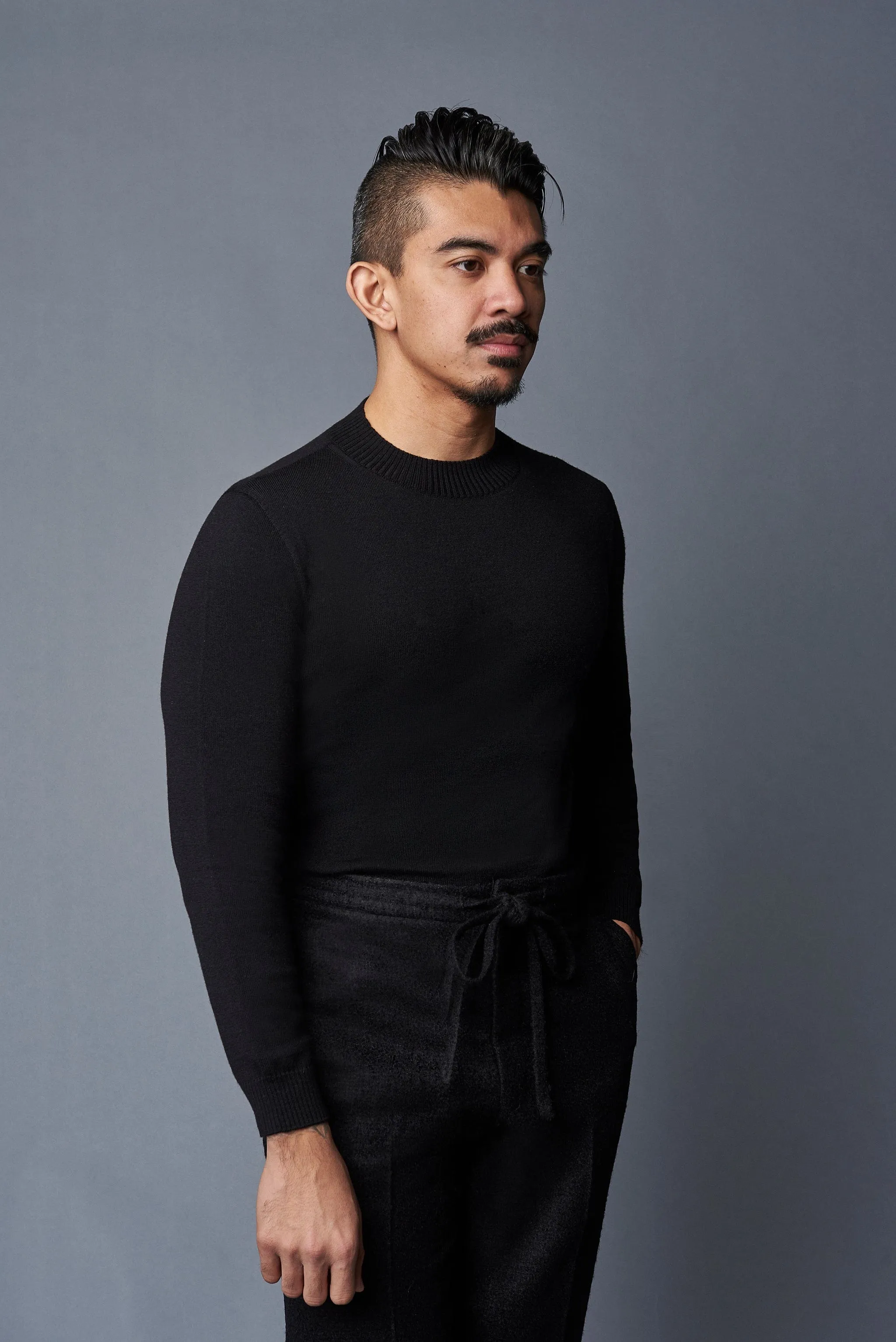 Eddie Fine Merino Crewneck Sweater