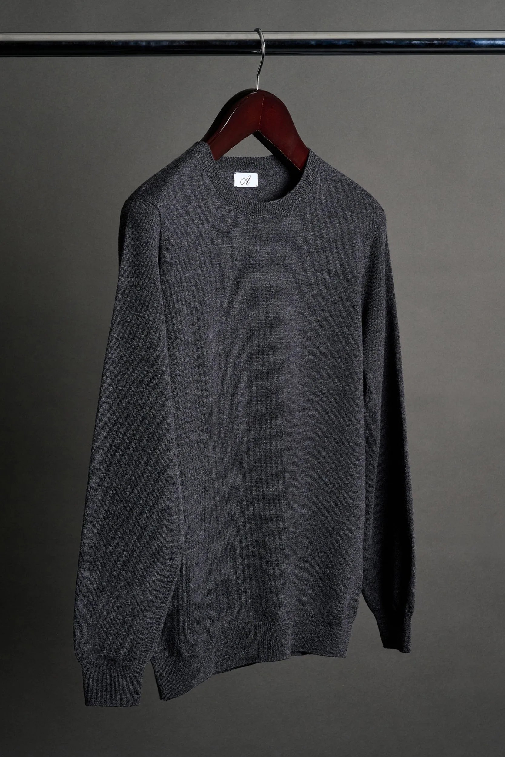 Eddie Fine Merino Crewneck Sweater