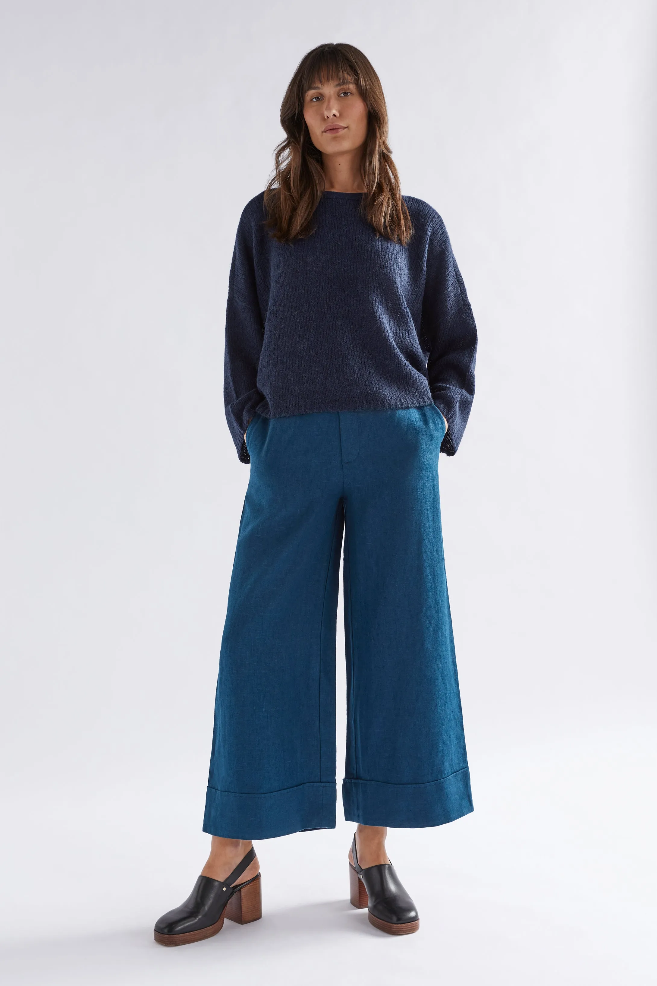 Elk The Label - Agna Sweater - Steele Blue