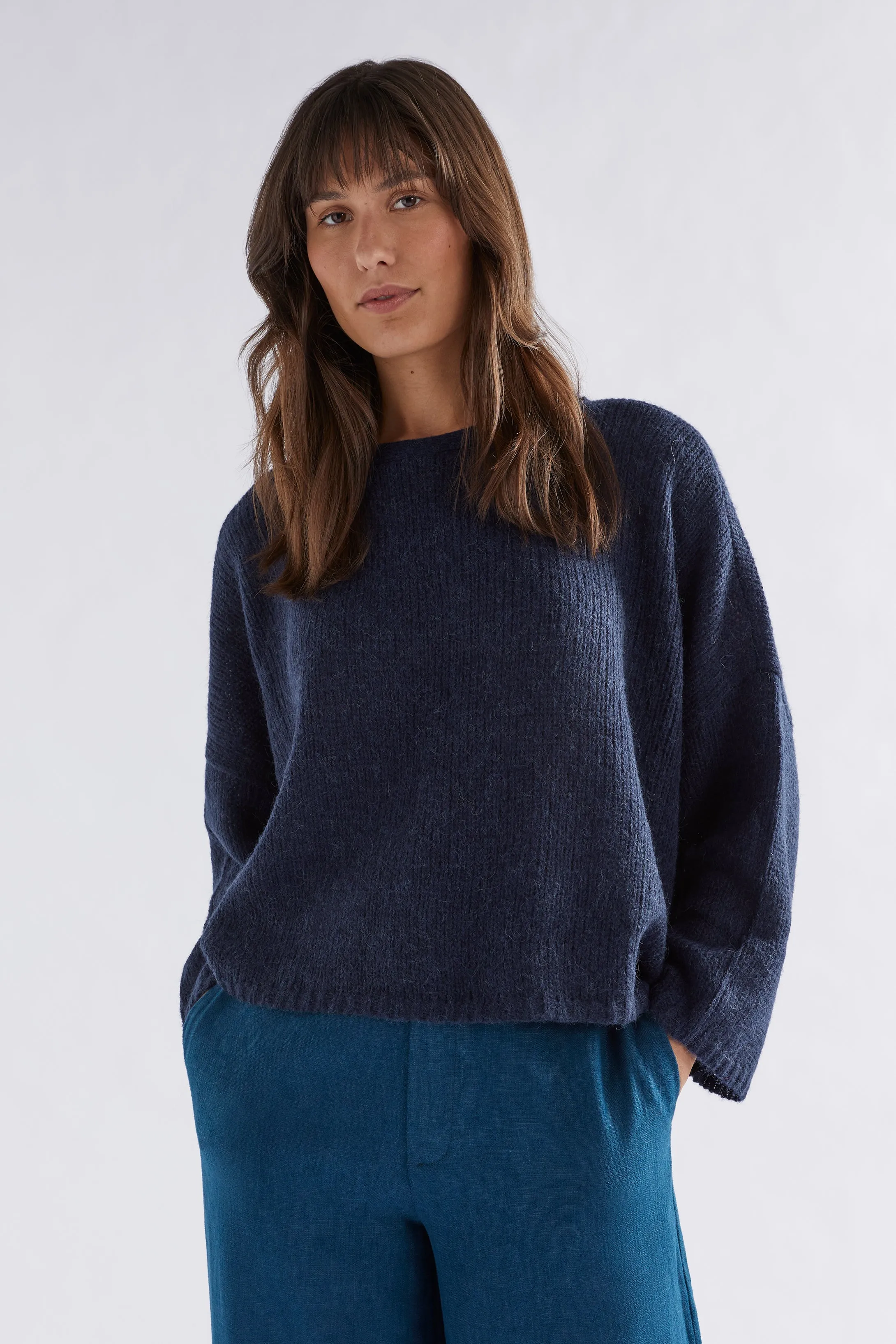 Elk The Label - Agna Sweater - Steele Blue