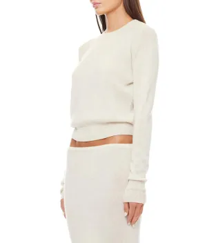 Eterne - Francis Cashmere Sweater in Oatmeal