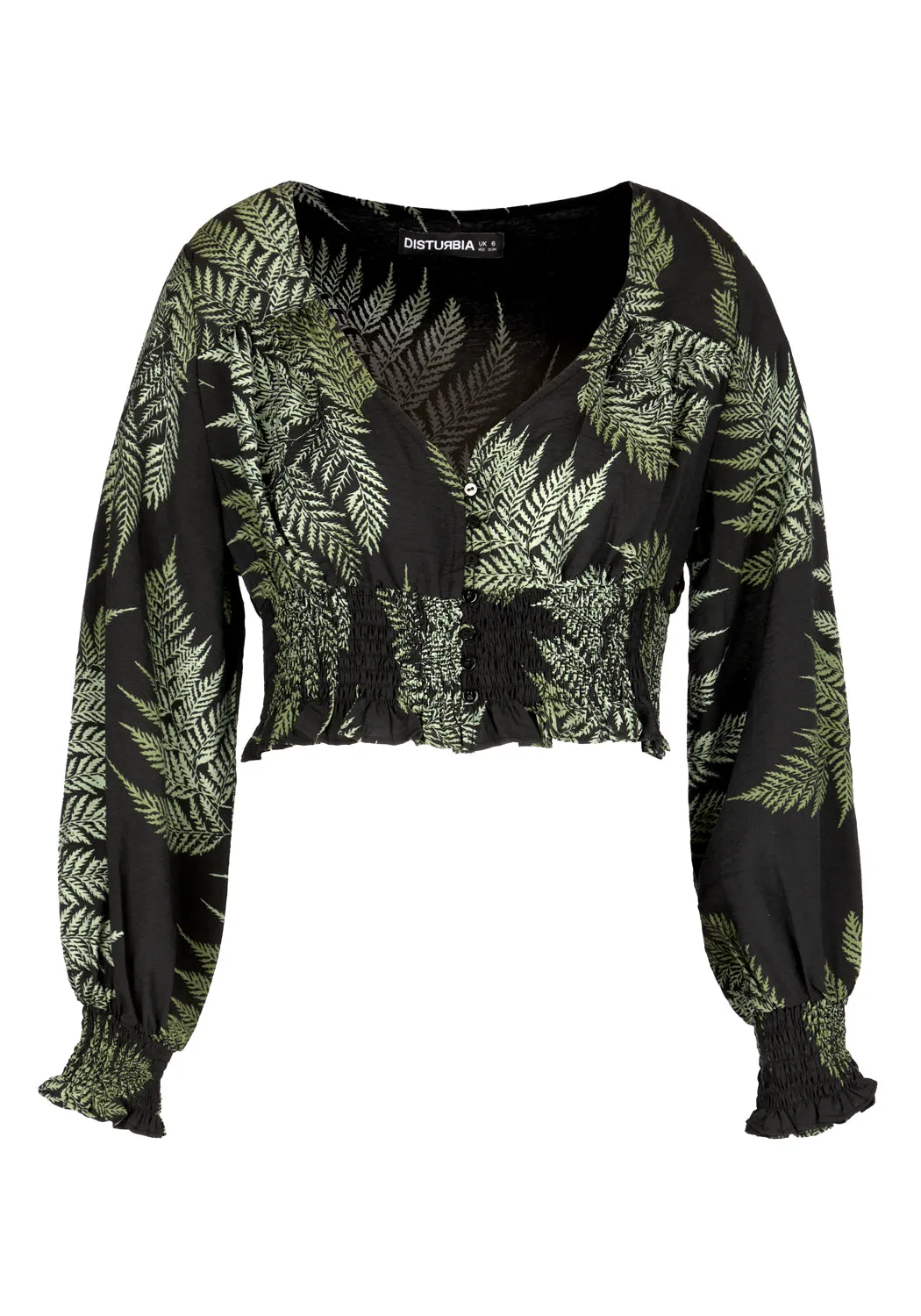 Fern Flowy Sleeve Top