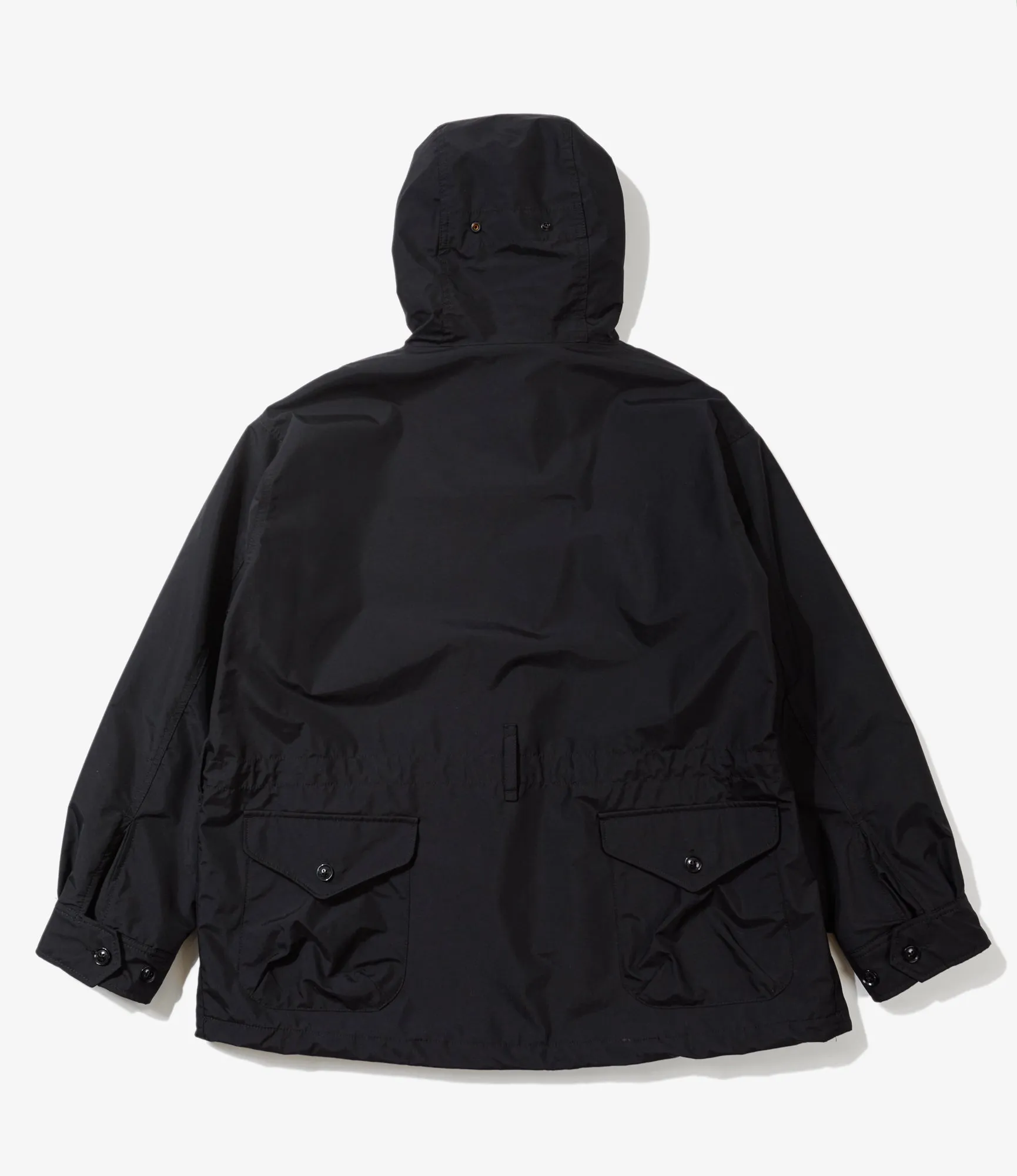 Field Parka - Black Nylon 3 Layer Cloth