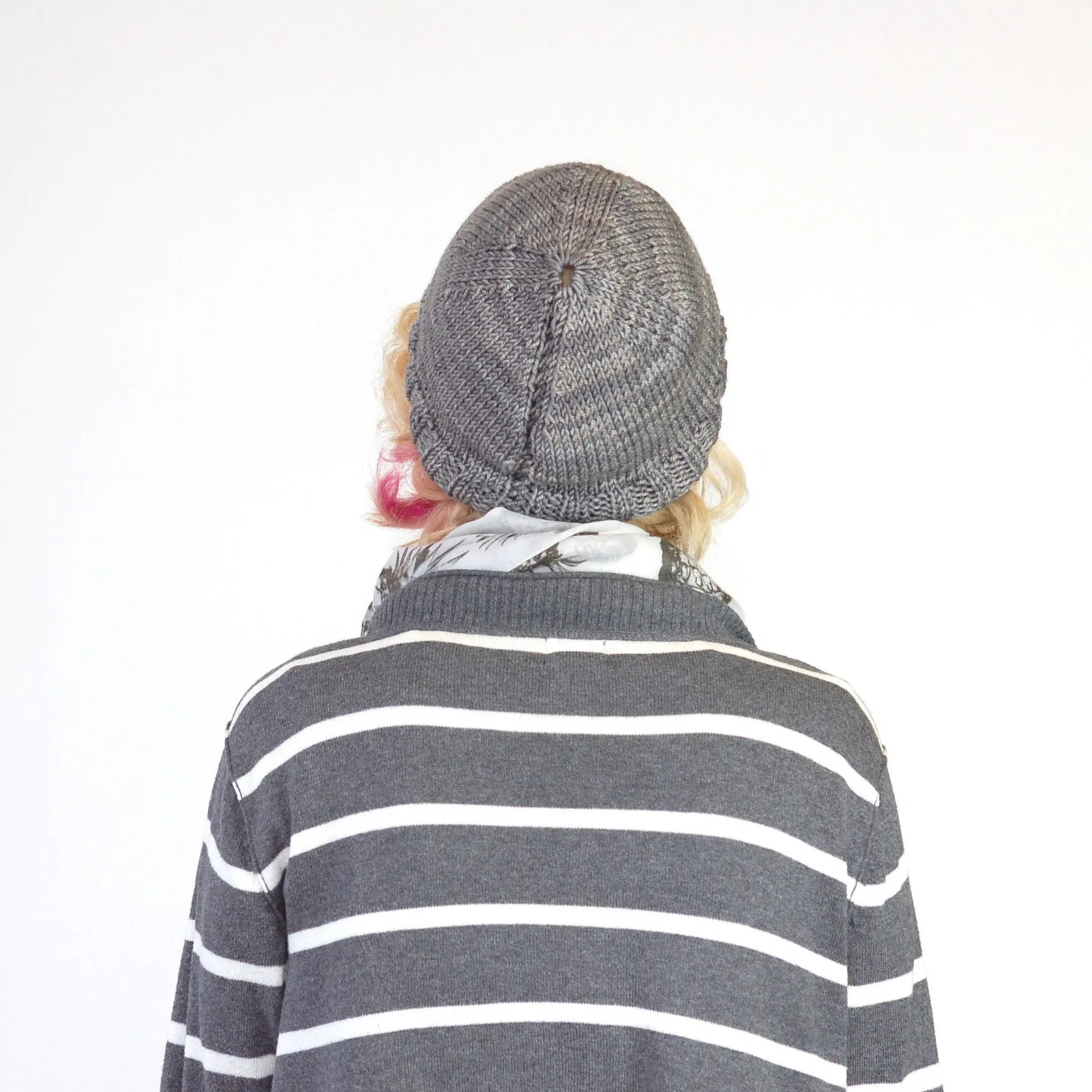 Flat Knit Hat by Katie Rempe