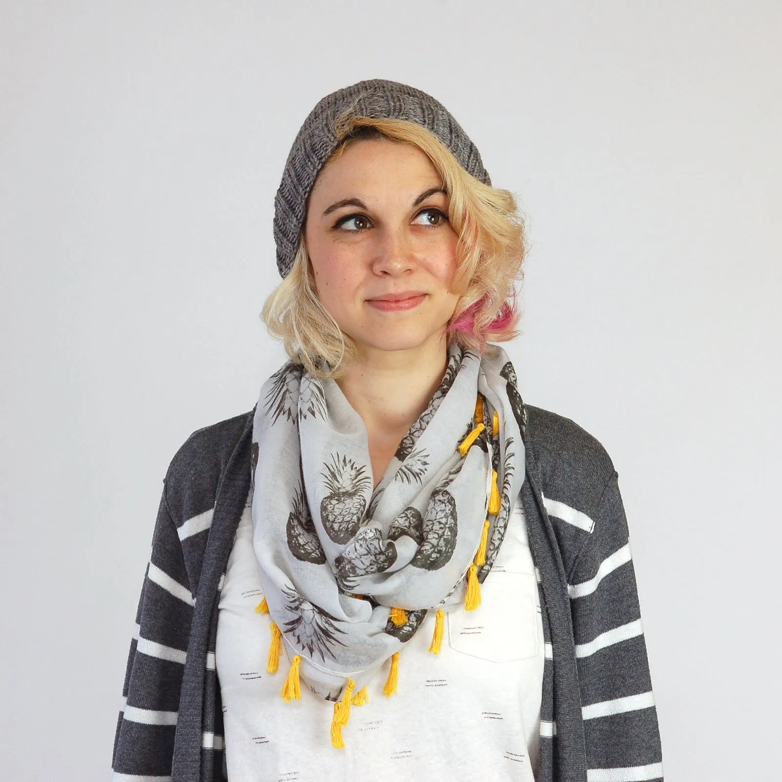 Flat Knit Hat by Katie Rempe