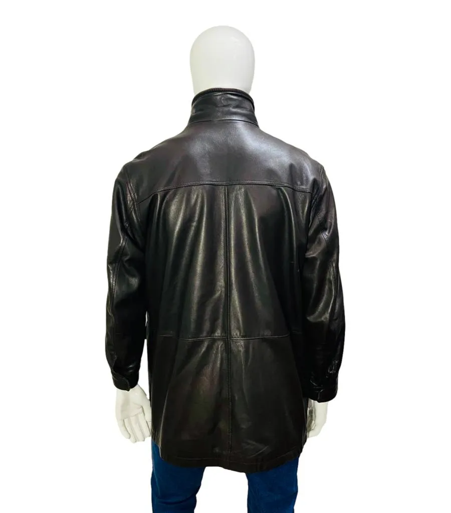 Fratelli Rossetti Leather Jacket. Size 56IT