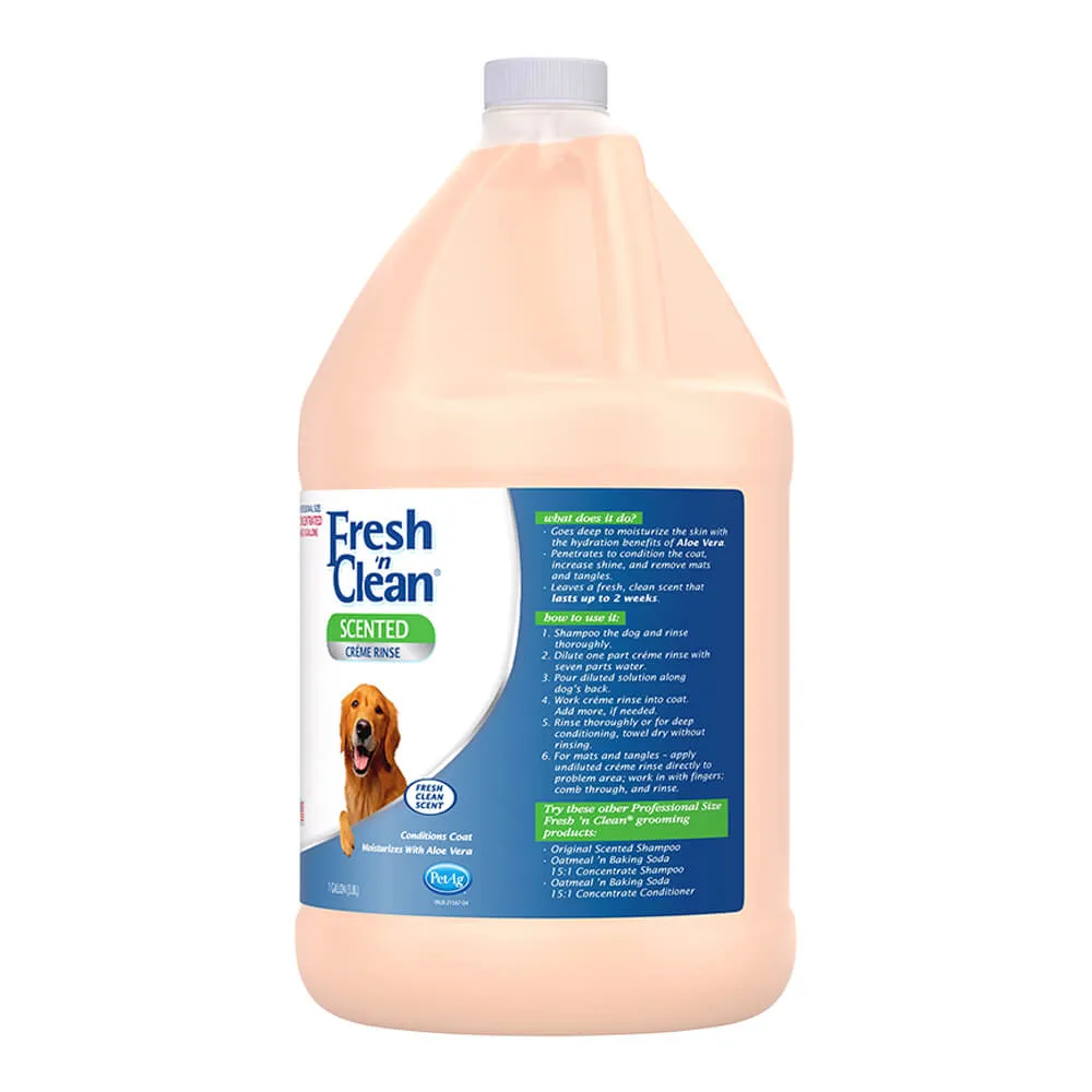 Fresh' n Clean Creme Rinse, Fresh Clean Scent, Gallon