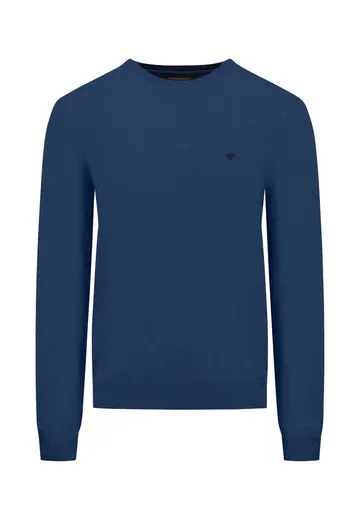 Fynch Hatton - Crew Neck Jumper, Night