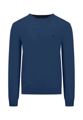 Fynch Hatton - Crew Neck Jumper, Night