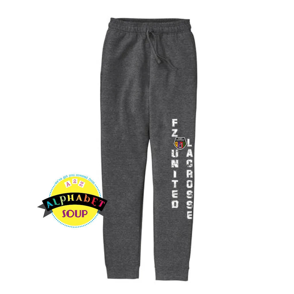 FZ United BOYS Lacrosse Youth and Adult Fleece Joggers