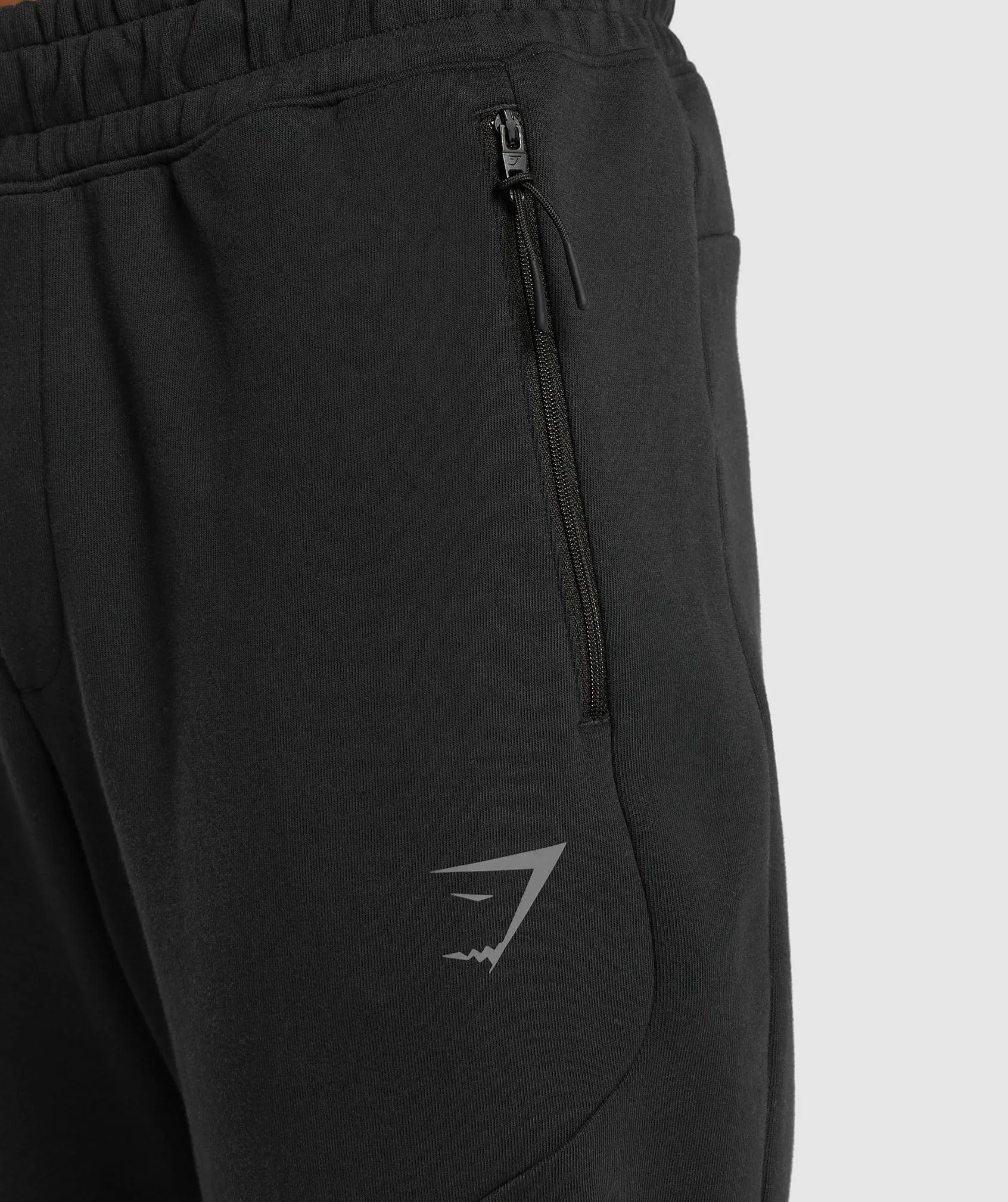 Gymshark Interlock Tech Joggers - Black