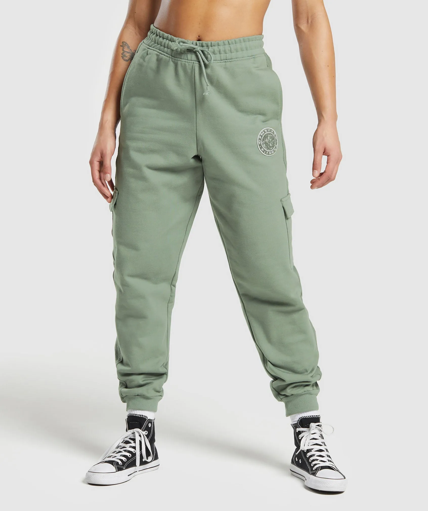 Gymshark Legacy Joggers - Unit Green