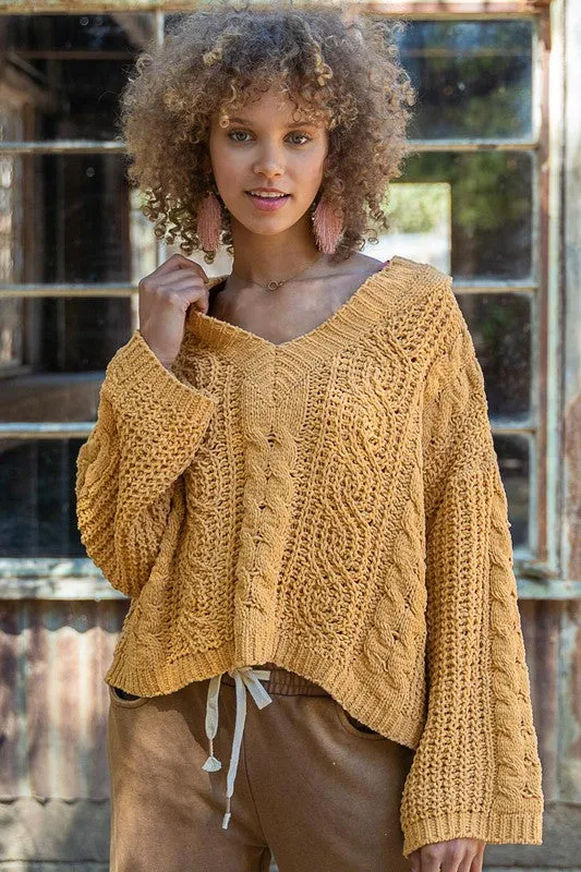 Harlow Twisted Knit Sweater