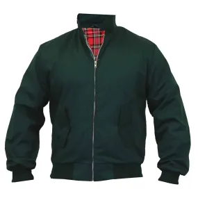 Harrington Jacket Bottle Green by Relco London