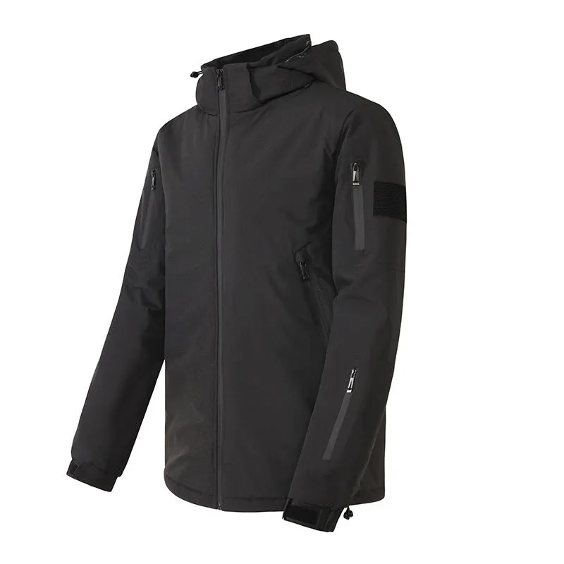 Heated Hooded Hardshell Jacket