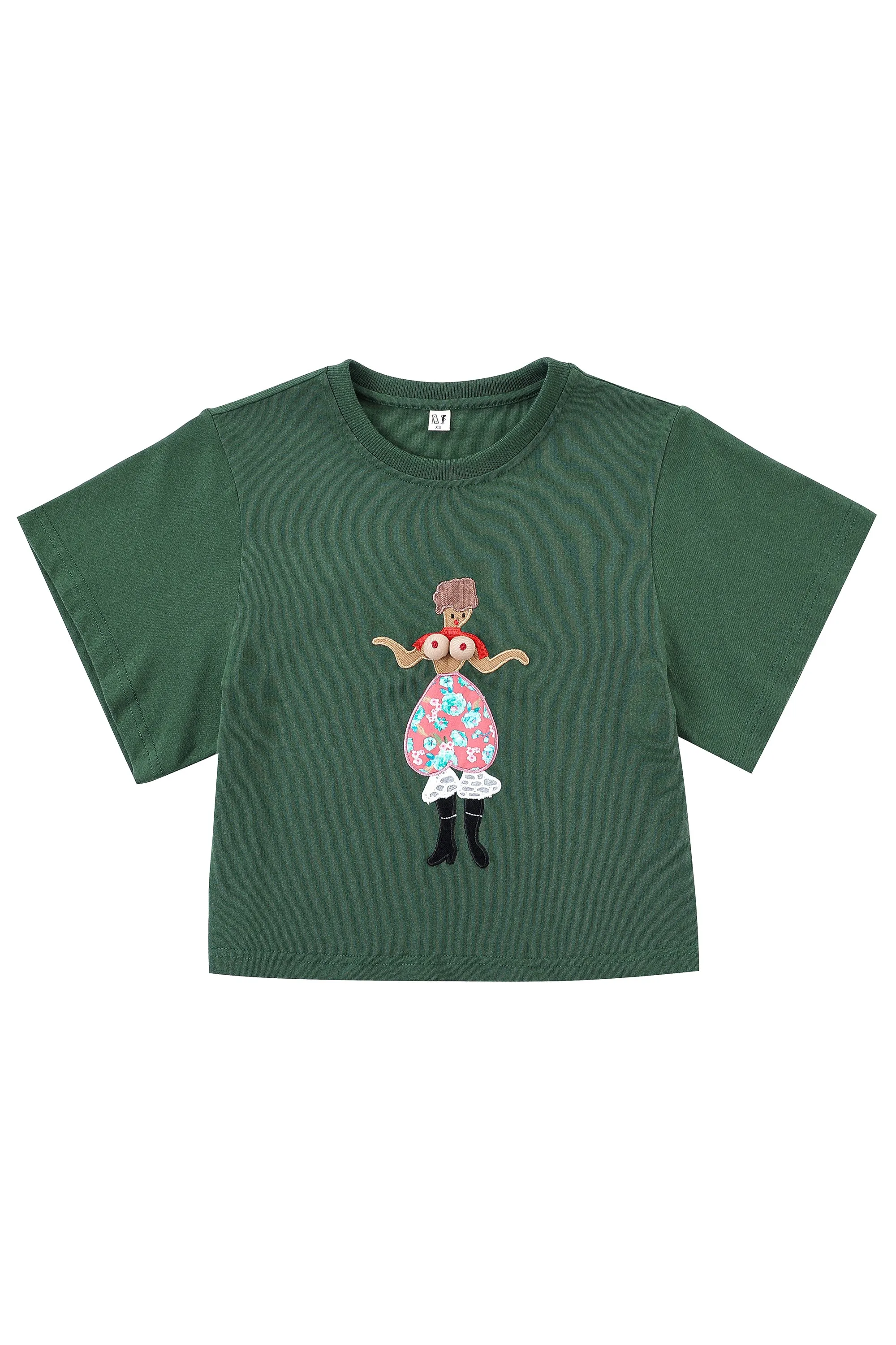 Hello World Green Tommy Tee