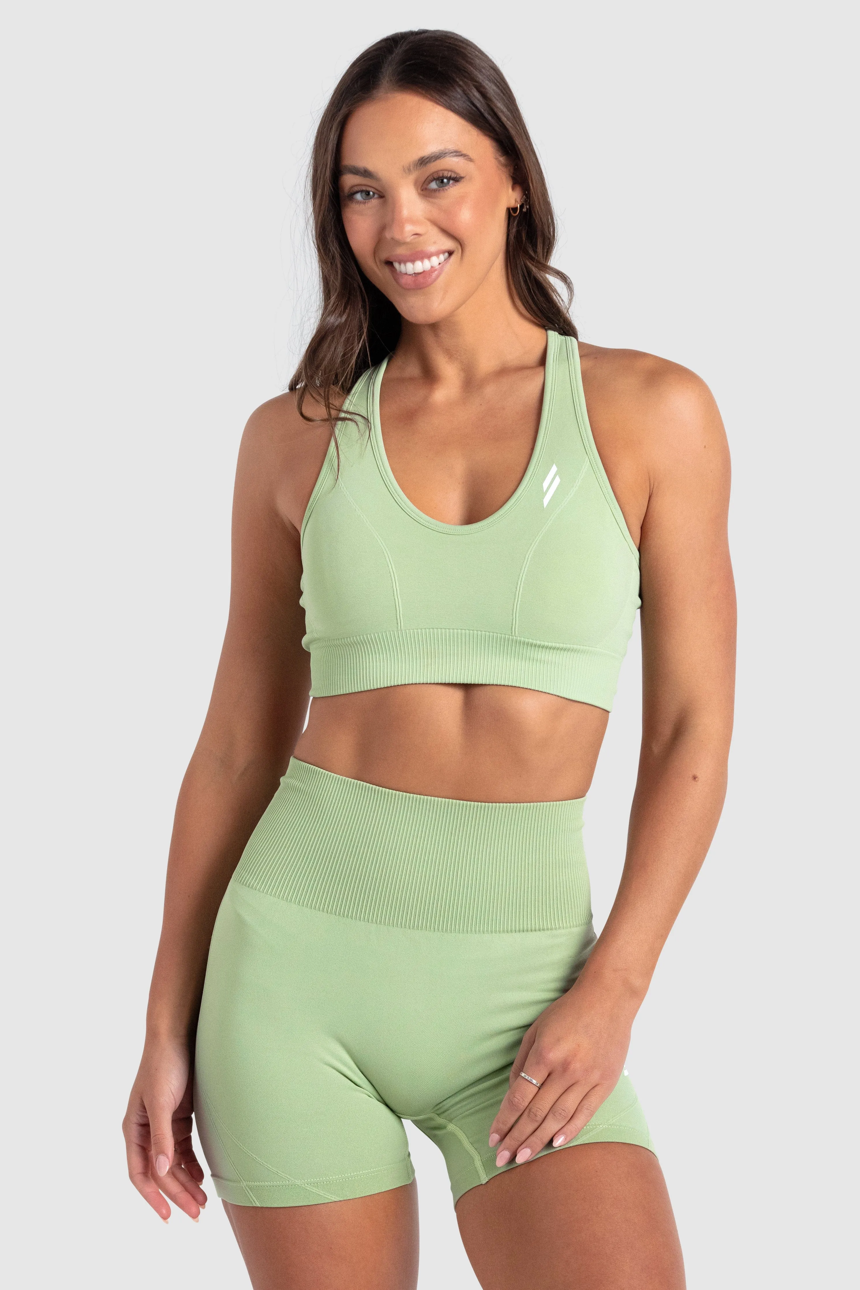 Hyperflex 2 Crop - Pastel Green