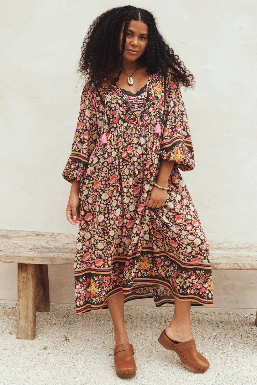 Impala Lily Boho Midi Dress