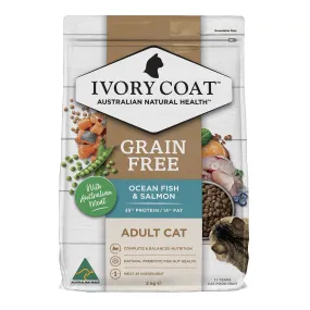 Ivory Coat Grain Free Oceanfish & Salmon Adult Dry Cat Food