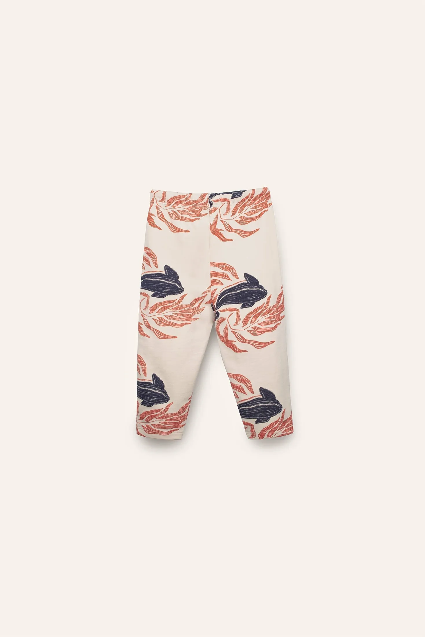 Kids' Whale Sweatpants White