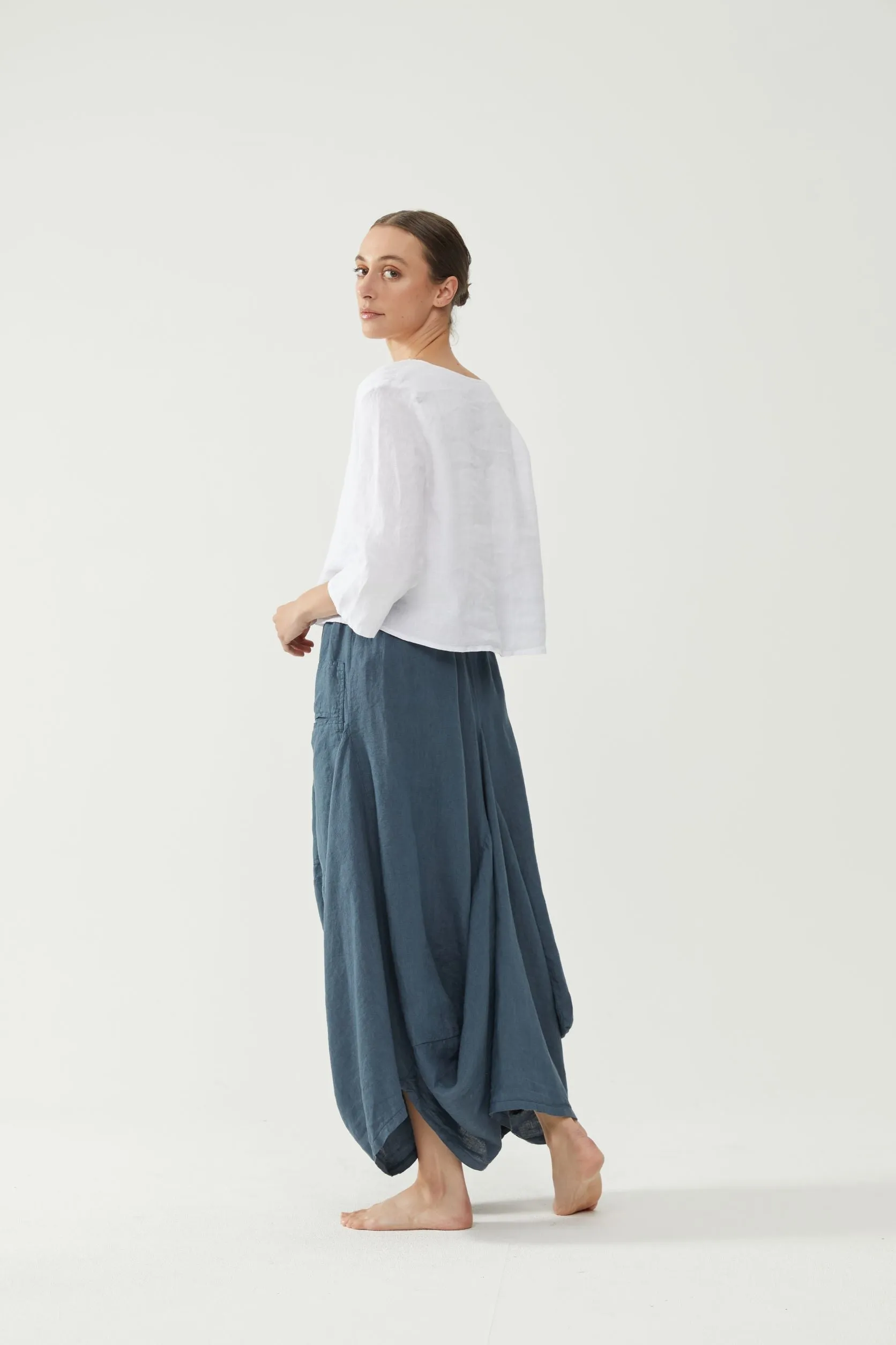 Kiitos Pocket Skirt Slate