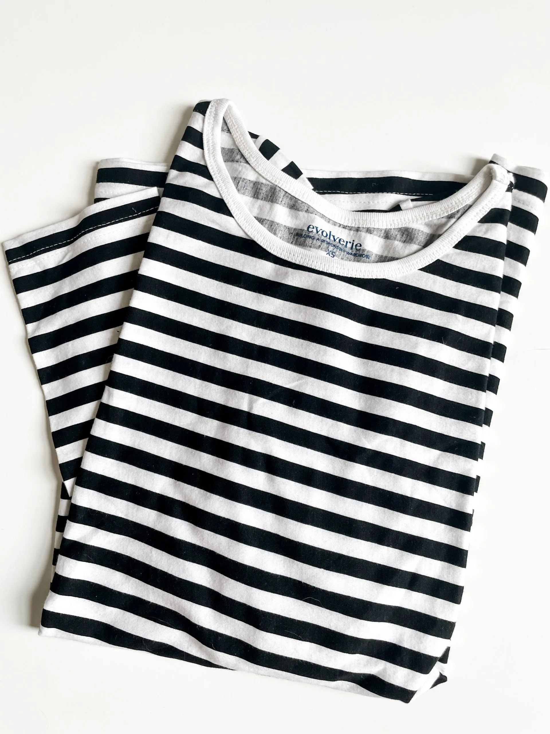 Long Sleeve Stripe Knit Top