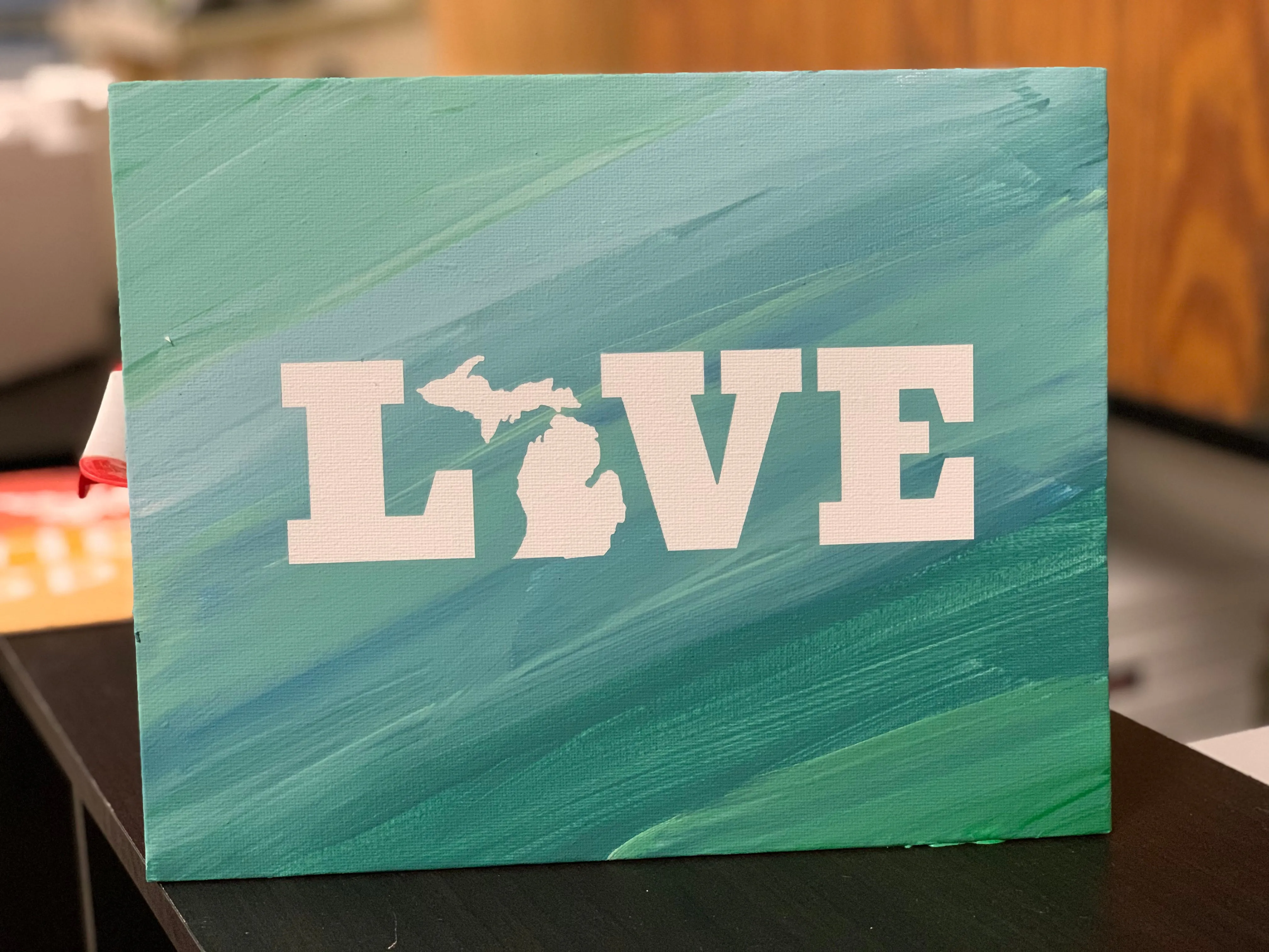 LOVE Michigan Canvas Project