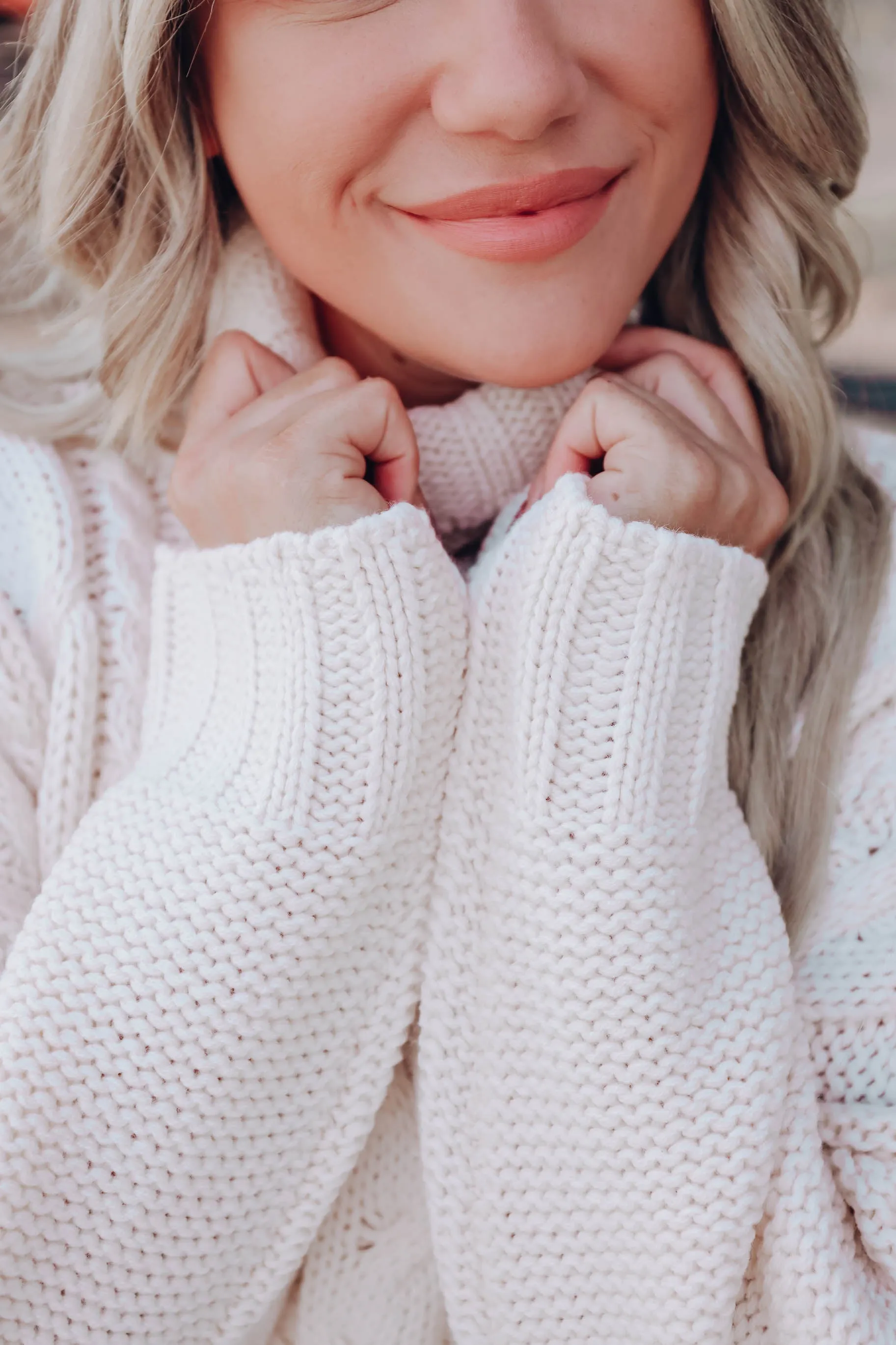 Mansfield Pullover Crop Sweater - Ivory