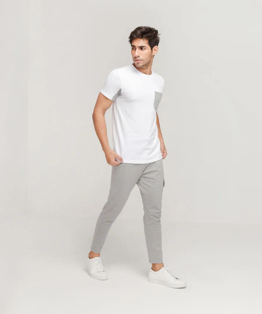 Men's Contrast Athleisure Set