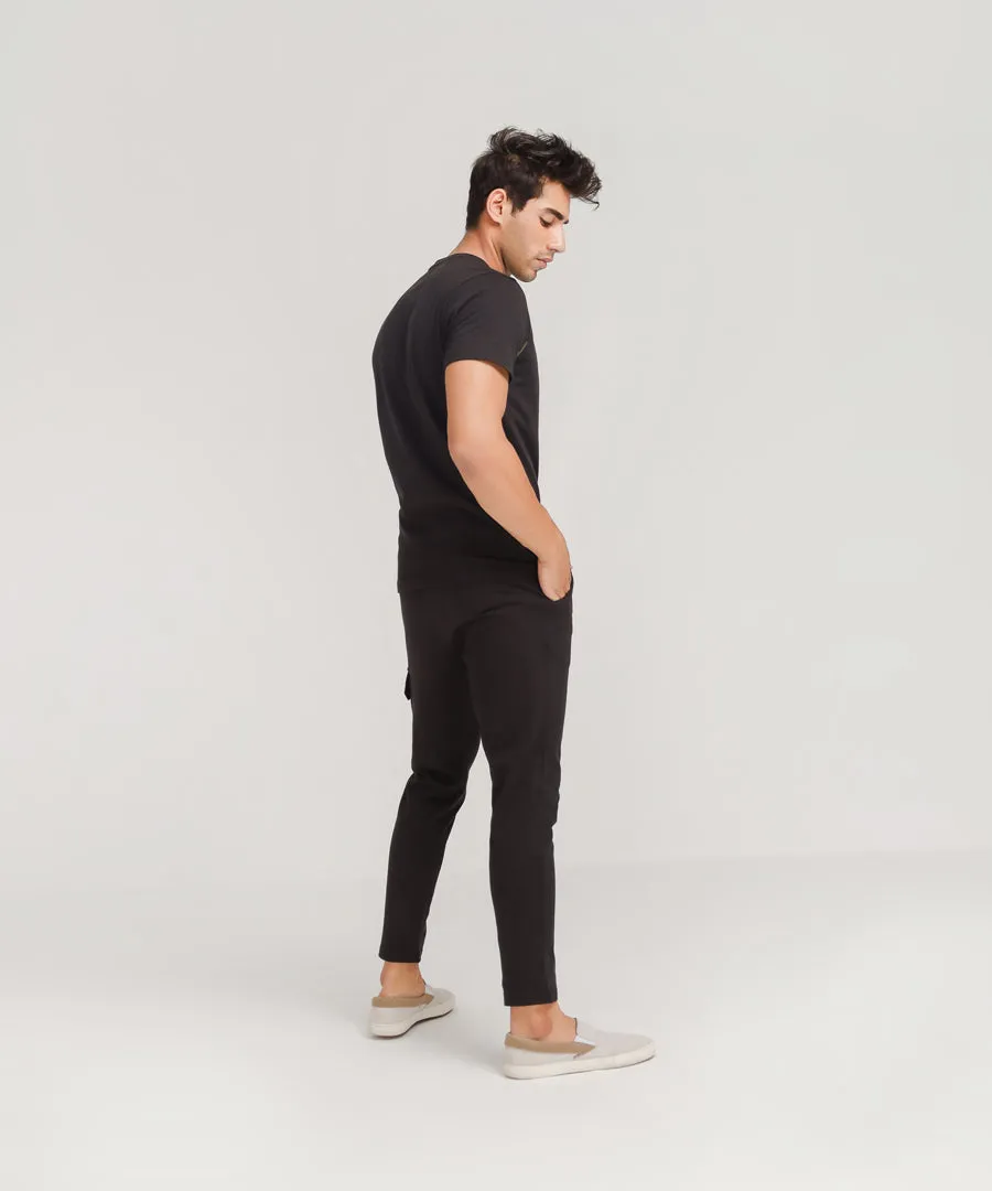 Men's Contrast Athleisure Set