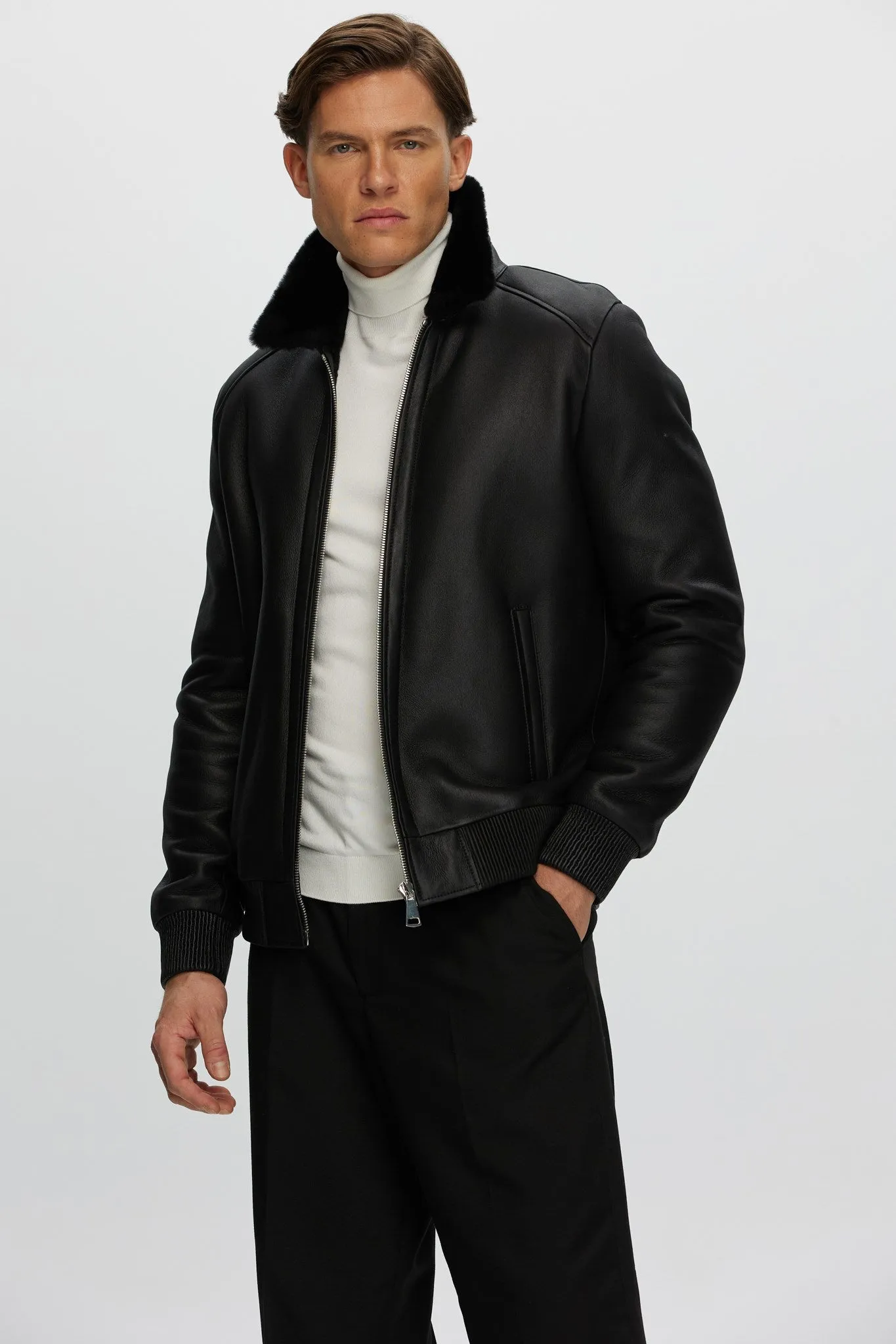 Men's Merino Shearling Lamb Jacket