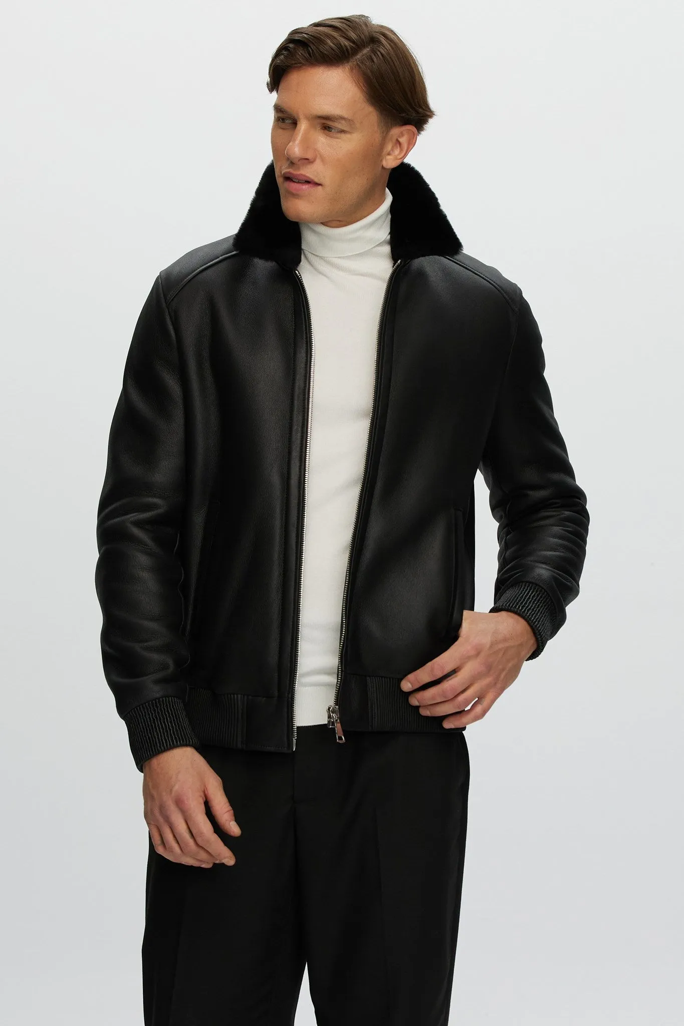 Men's Merino Shearling Lamb Jacket