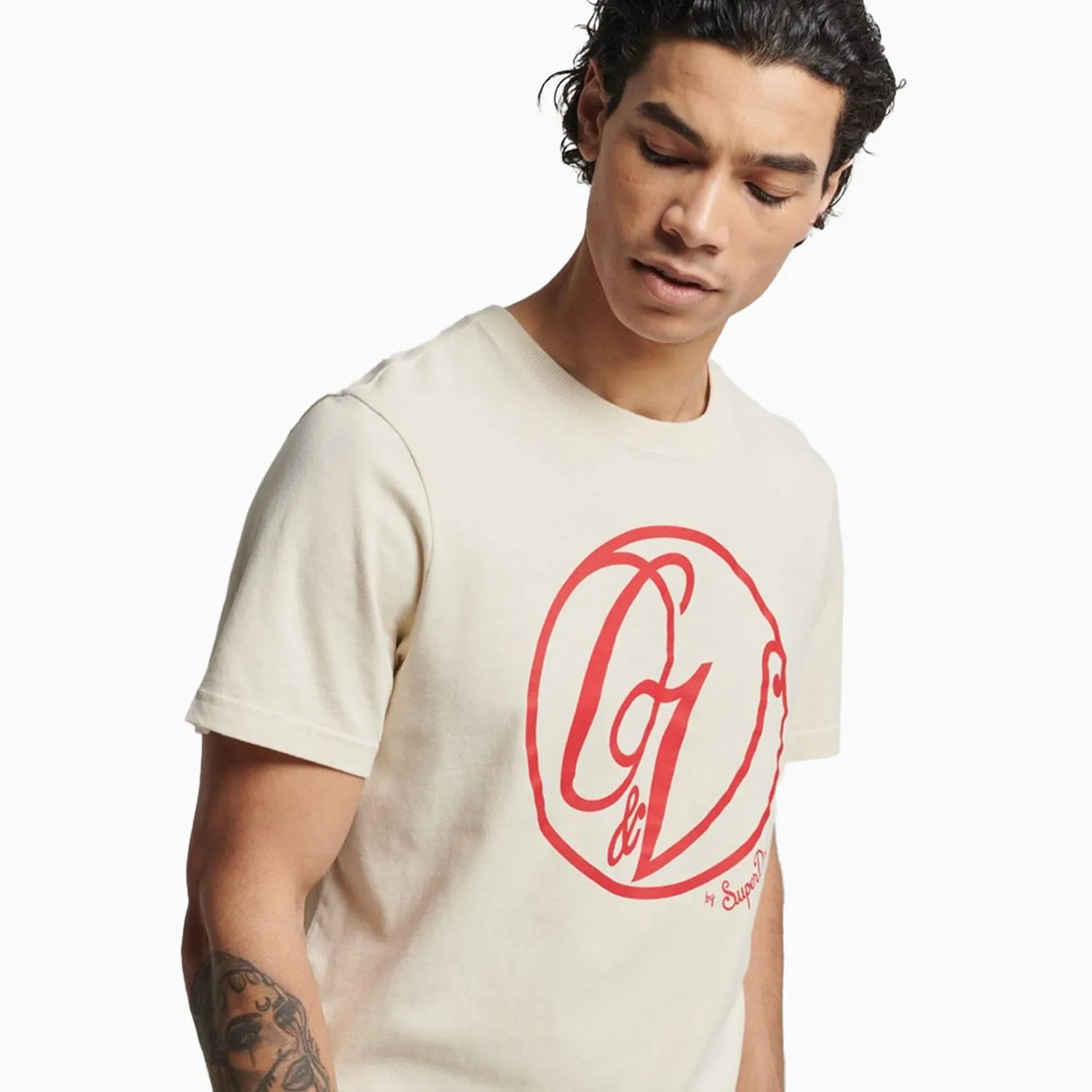 Men's Vintage OV Monogram T Shirt