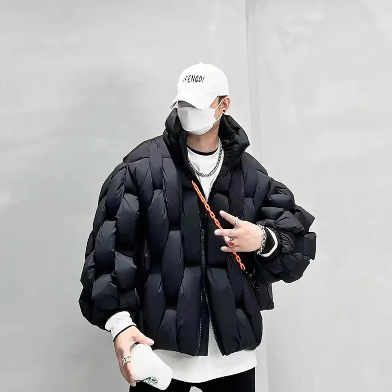 Men's Winter Cotton Thick Warm Jacket