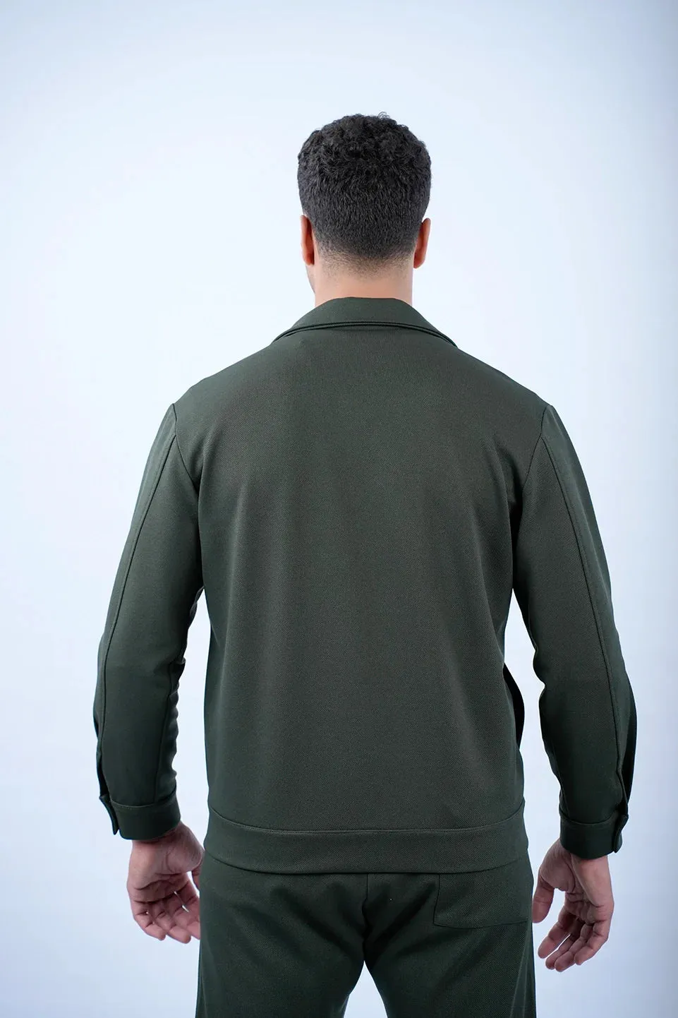 Military Jacket With Side Pocket