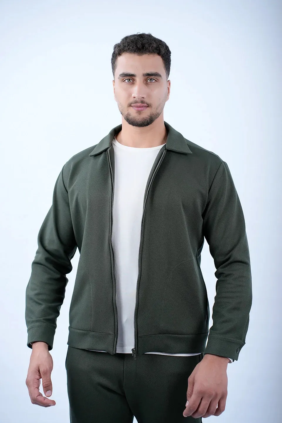 Military Jacket With Side Pocket