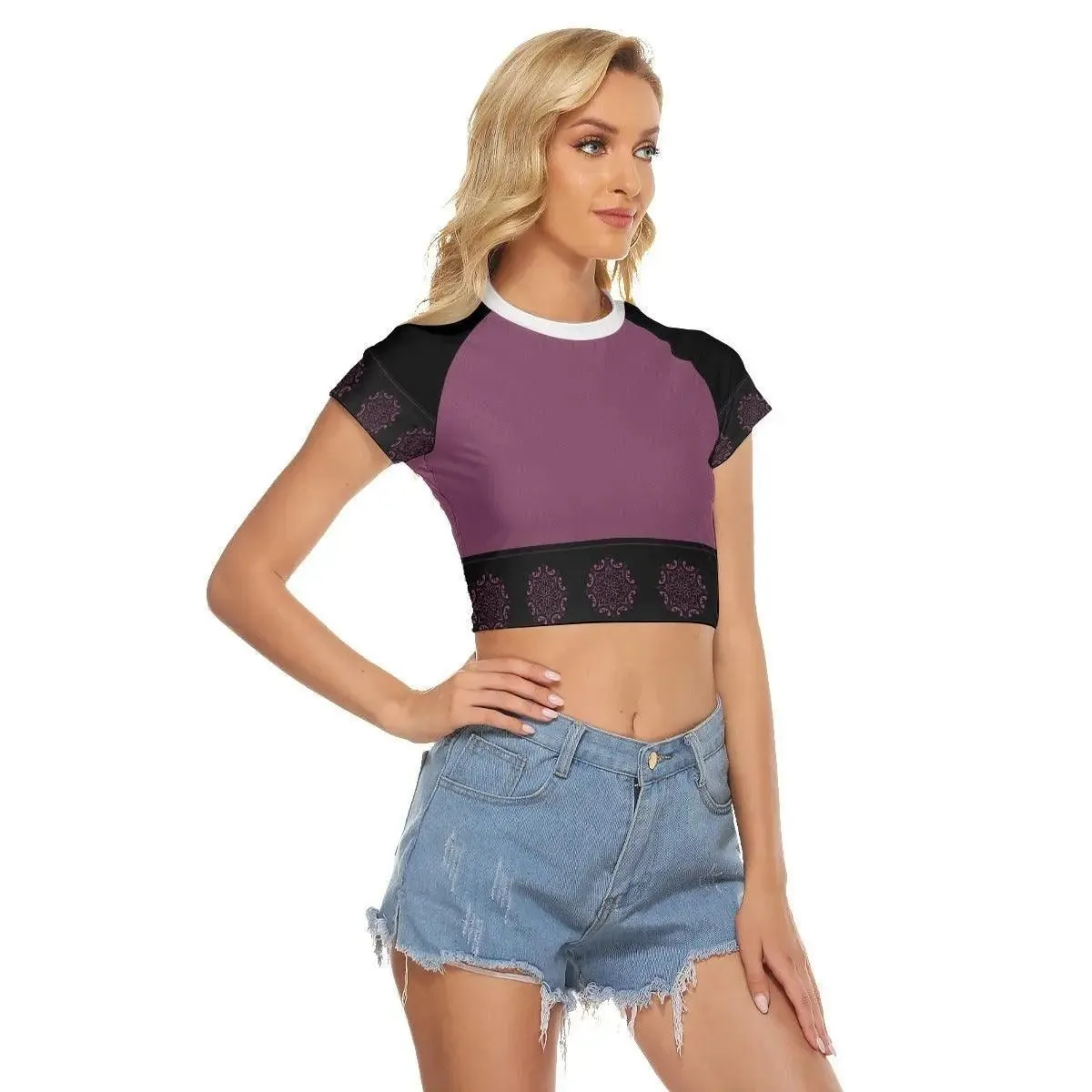 Misha Women's Raglan Crop Top