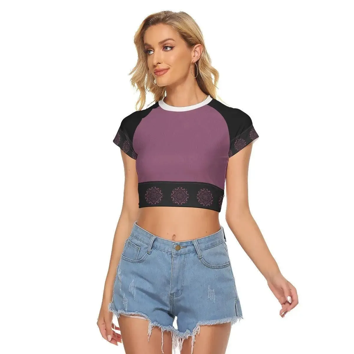 Misha Women's Raglan Crop Top