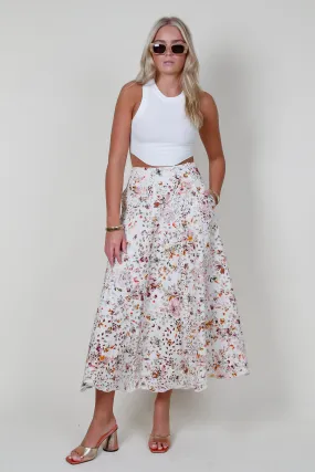 MOS | Alexia Midi Skirt - Ivory