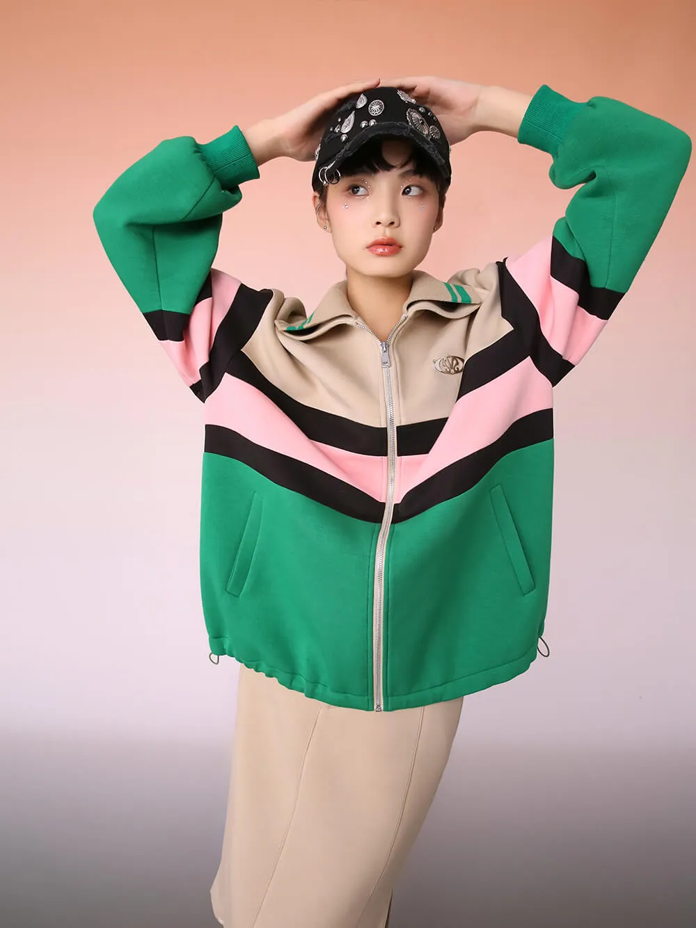 MUKZIN H-Fit Sports Colorblock Jacket