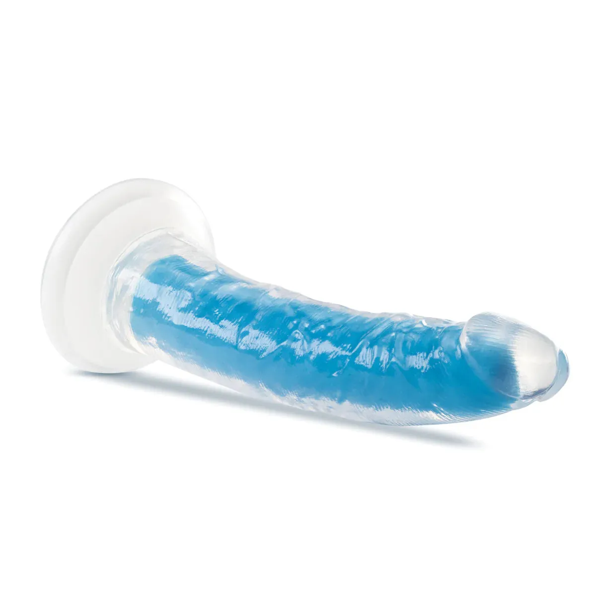 Neo Elite Prysm Glow In The Dark Neon Blue 7-Inch Dildo