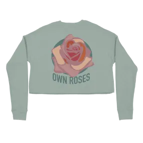 Nikita Karmen - Own Roses Sage Crop Sweater