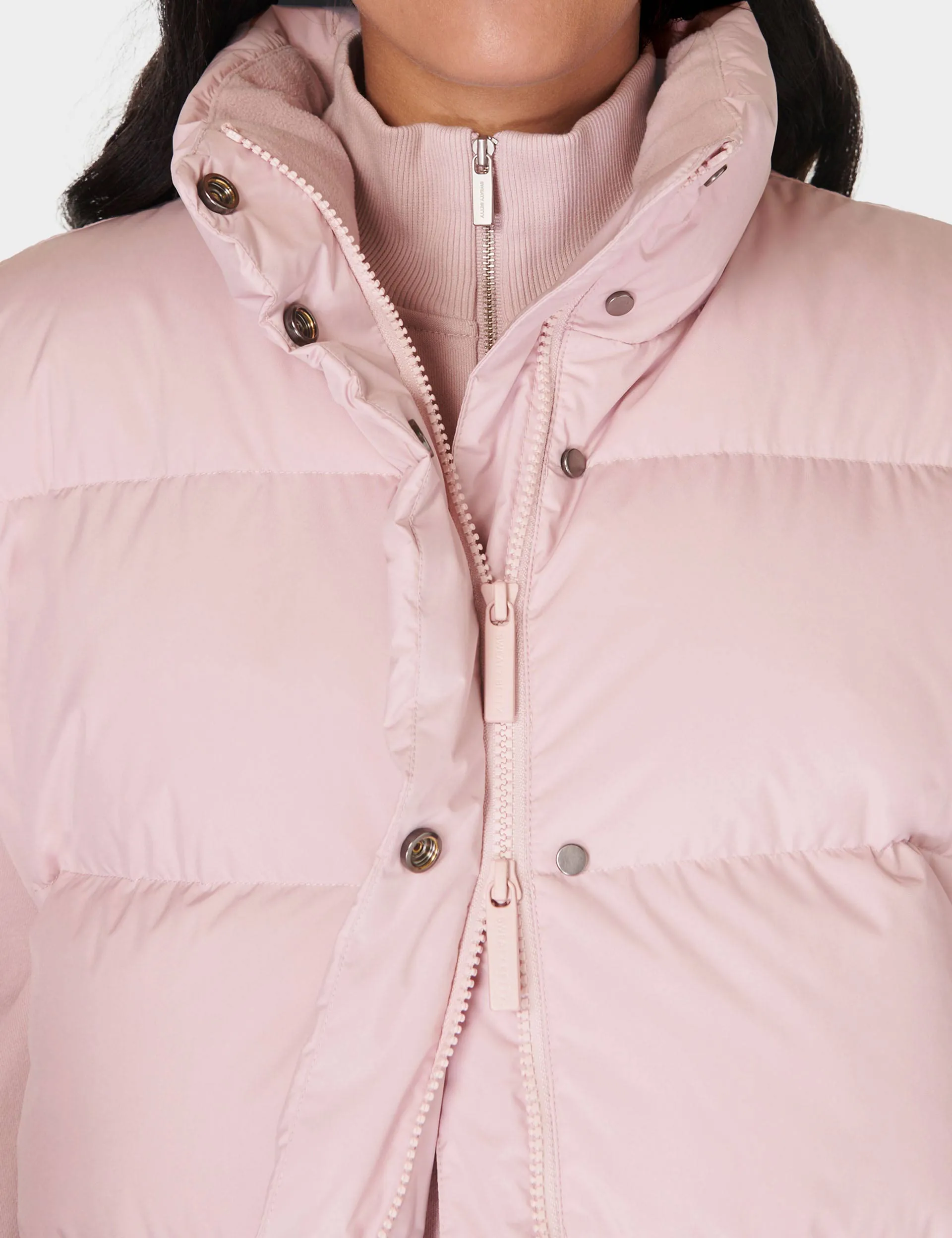 Nimbus Puffer Gilet - Pirouette Pink