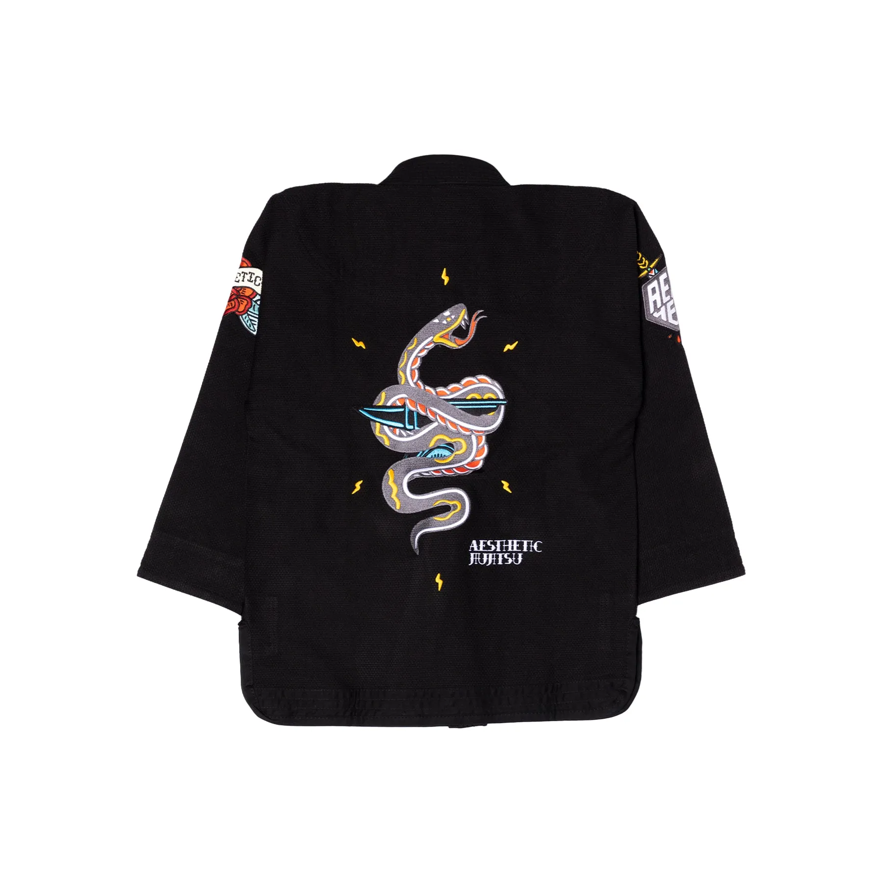 'Old School' Kimono (Black)