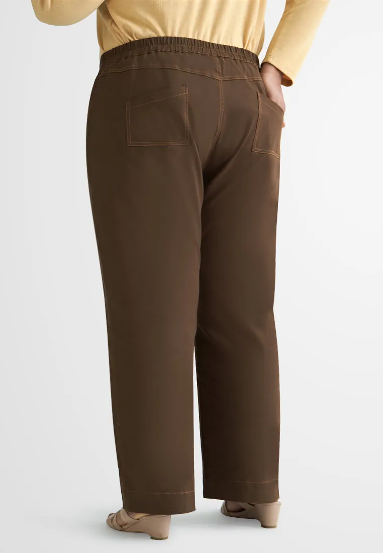 Onida Cargo Contrast Stitch Pocket Pants