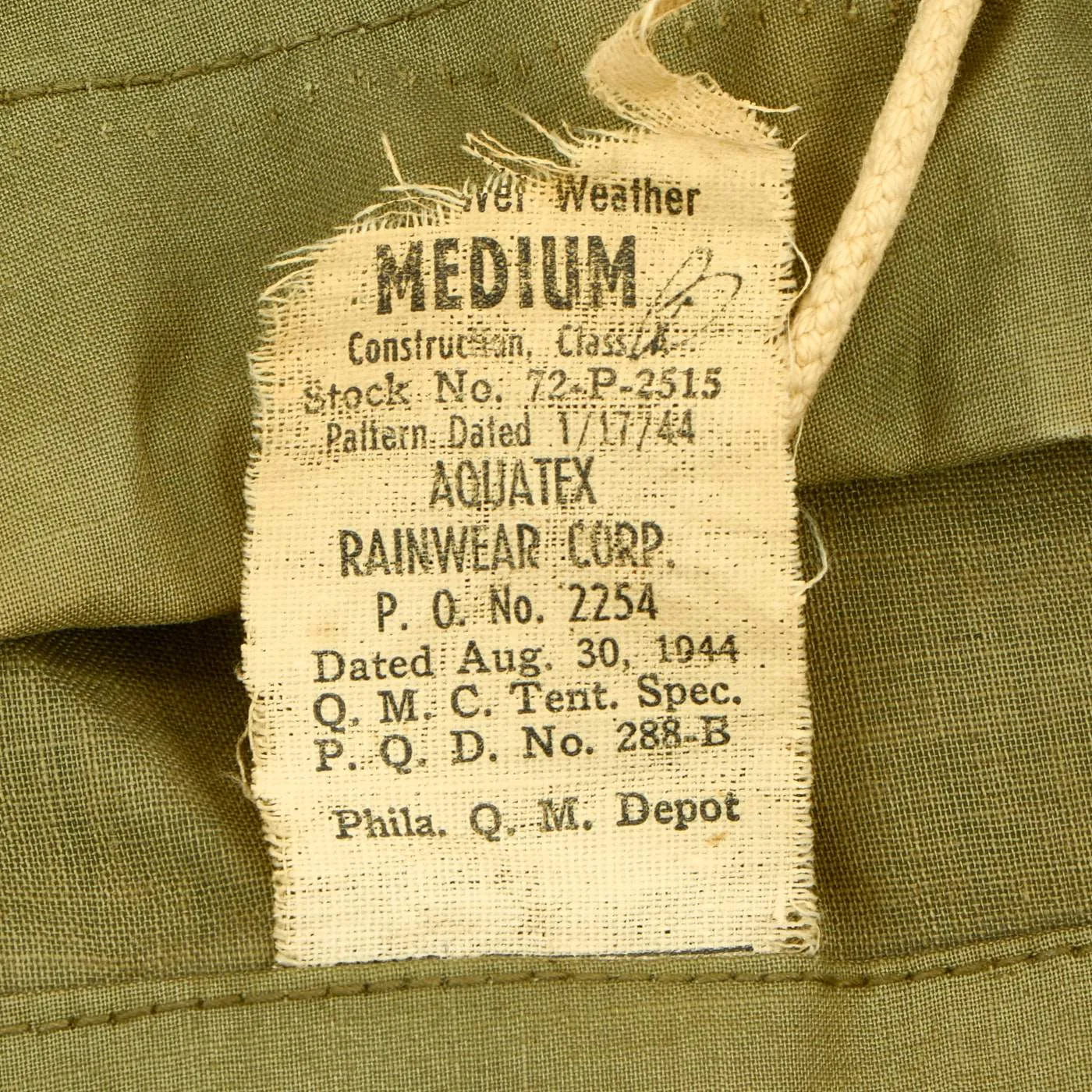 Original U.S. WWII Navy Amphibious Personnel USN Painted Wet Weather Parka - Coveralls - Arctic Overboots - As Seen In Book