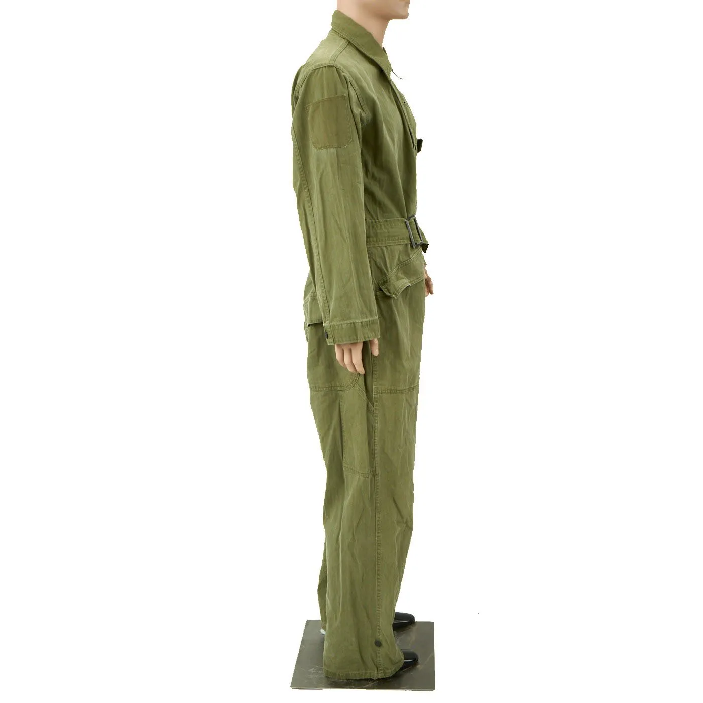 Original U.S. WWII Navy Amphibious Personnel USN Painted Wet Weather Parka - Coveralls - Arctic Overboots - As Seen In Book