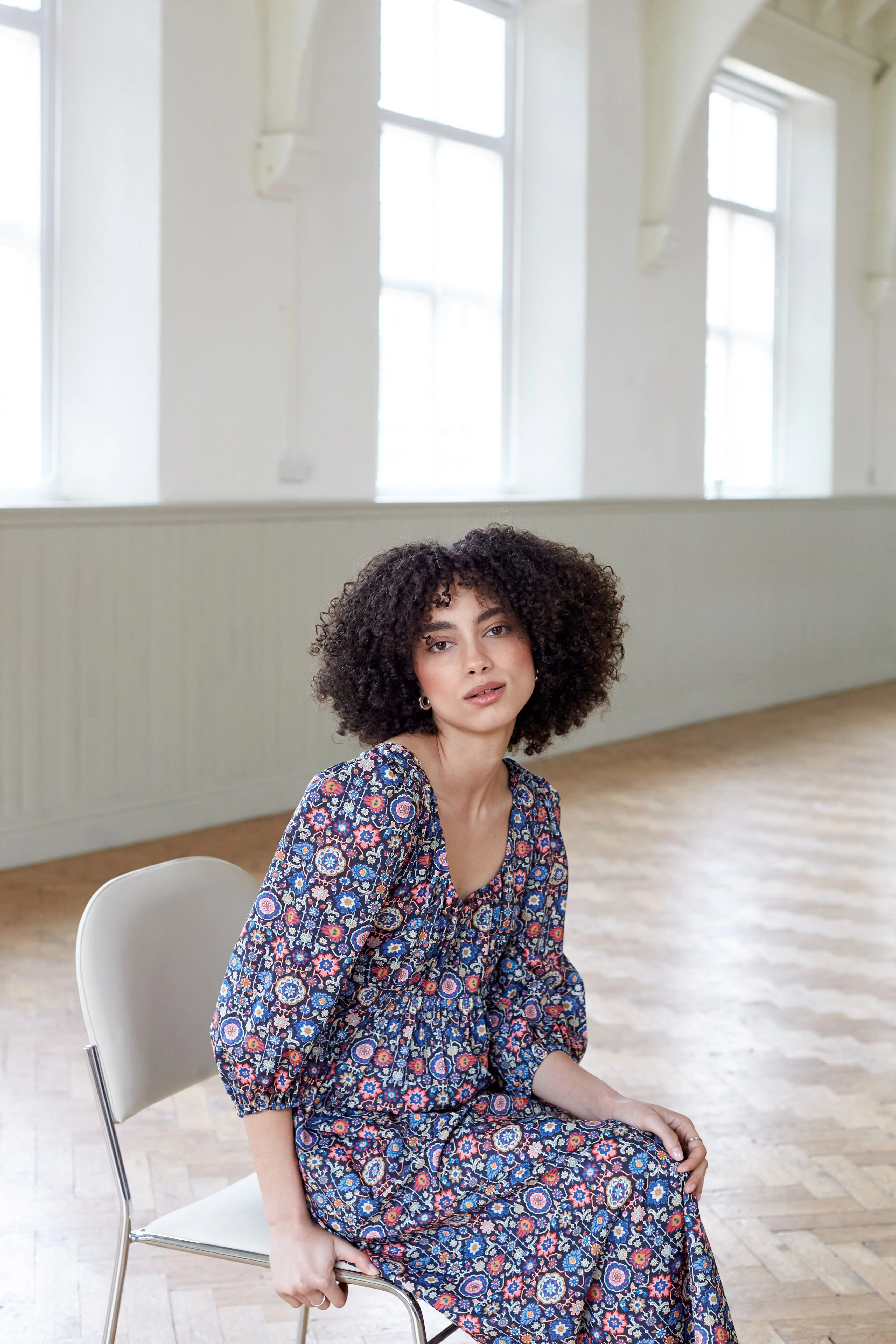 Pavilion Tapestry Dress Made with Liberty Fabric