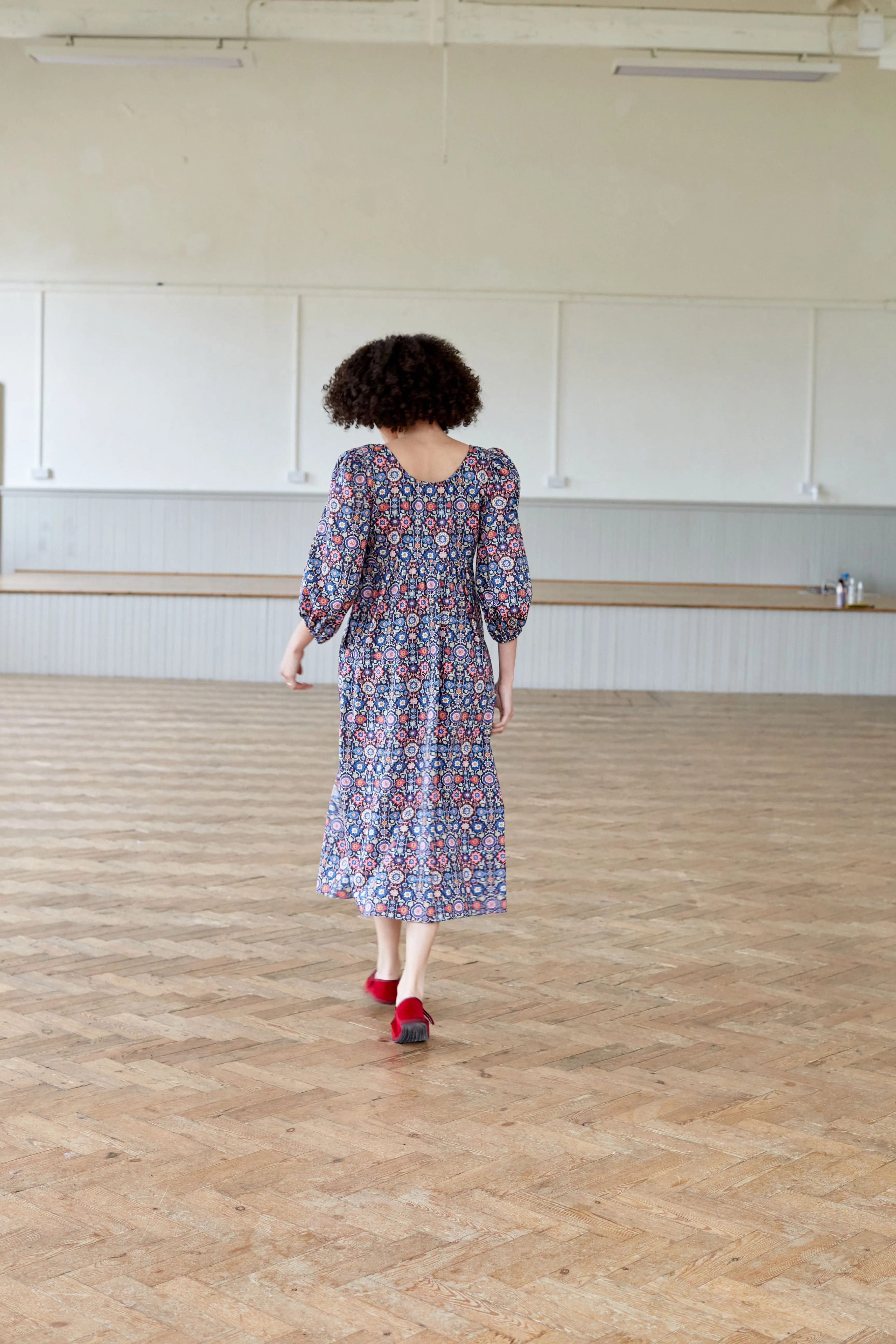 Pavilion Tapestry Dress Made with Liberty Fabric