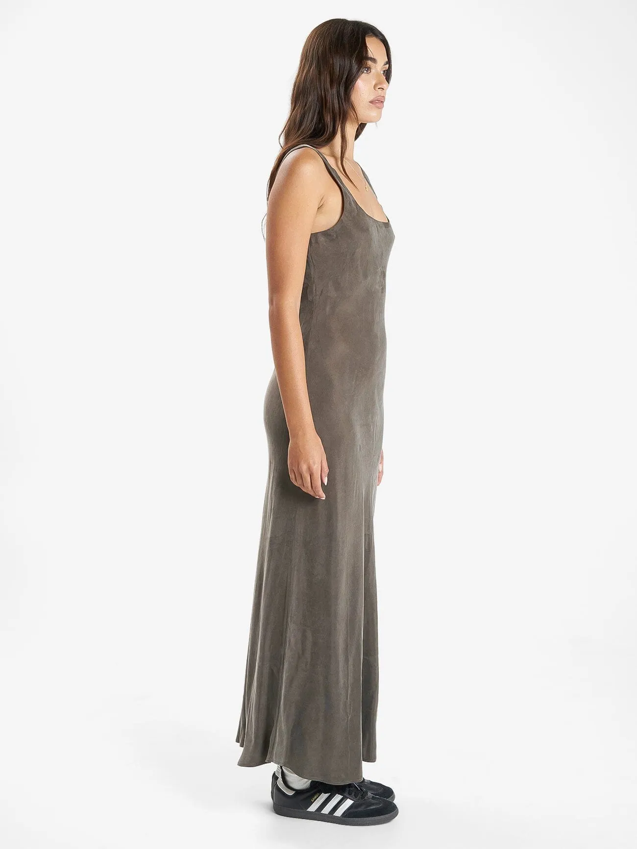 Phoenix Slip Dress - Canteen